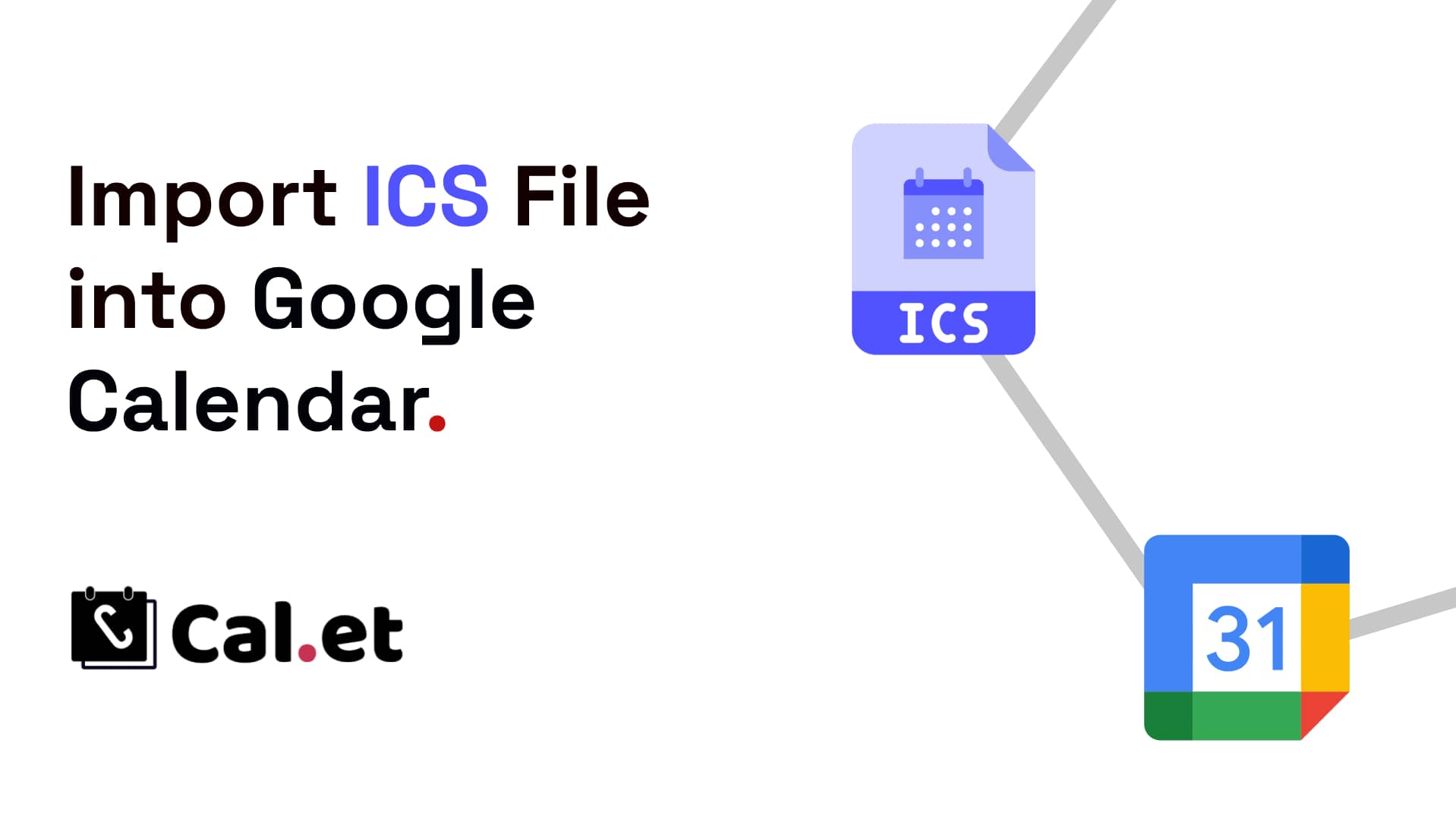 How To Import ICS Files And Events Into Google Calendar How To Import ICS Files And Events Into Google Calendar